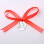 Bănuț argint moț Lumânare 1 anișor fetiță, 22 mm